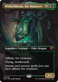 Witherbloom, the Balancer (Borderless) — Secrets of Strixhaven