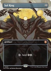 Sol Ring (Borderless) — Commander: Secrets of Strixhaven