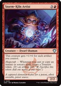 Storm-Kiln Artist — Commander: Secrets of Strixhaven