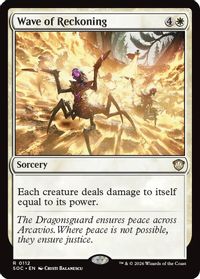 Wave of Reckoning — Commander: Secrets of Strixhaven