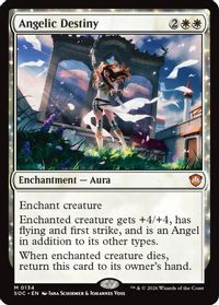 Angelic Destiny — Commander: Secrets of Strixhaven