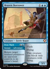 Brazen Borrower — Commander: Secrets of Strixhaven