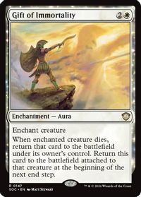 Gift of Immortality — Commander: Secrets of Strixhaven