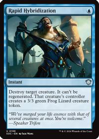 Rapid Hybridization — Commander: Secrets of Strixhaven