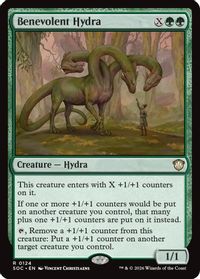 Benevolent Hydra — Commander: Secrets of Strixhaven