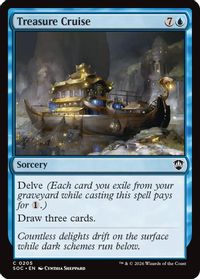 Treasure Cruise — Commander: Secrets of Strixhaven