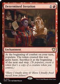 Determined Iteration — Commander: Secrets of Strixhaven