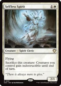 Selfless Spirit — Commander: Secrets of Strixhaven