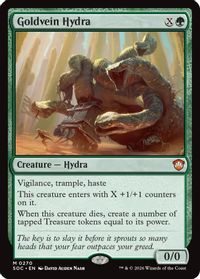 Goldvein Hydra — Commander: Secrets of Strixhaven