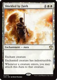 Shielded by Faith — Commander: Secrets of Strixhaven