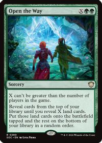 Open the Way — Commander: Secrets of Strixhaven