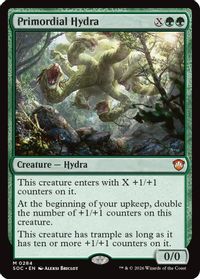 Primordial Hydra — Commander: Secrets of Strixhaven