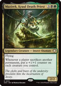 Mazirek, Kraul Death Priest — Commander: Secrets of Strixhaven