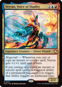Veyran, Voice of Duality — Commander: Secrets of Strixhaven