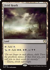 Fetid Heath — Commander: Secrets of Strixhaven