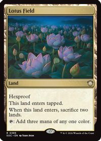 Lotus Field — Commander: Secrets of Strixhaven