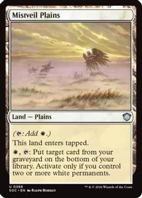 Mistveil Plains — Commander: Secrets of Strixhaven