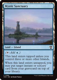 Mystic Sanctuary — Commander: Secrets of Strixhaven