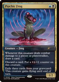 Psychic Frog — Game Day & Store Championship Promos