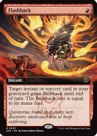 Flashback (Extended Art) — Secrets of Strixhaven