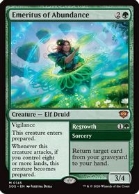 Emeritus of Abundance — Secrets of Strixhaven