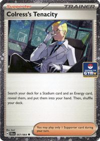 Colress's Tenacity (Gym Stamp Asia Exclusive) — Miscellaneous Cards & Products