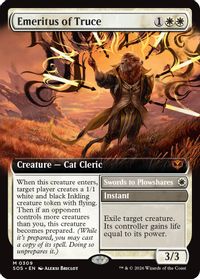 Emeritus of Truce (Extended Art) — Secrets of Strixhaven