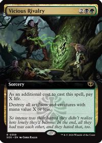 Vicious Rivalry (Extended Art) — Secrets of Strixhaven