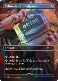 Talisman of Indulgence — Secret Lair Drop Series