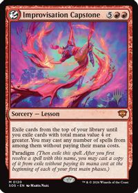 Improvisation Capstone — Promo Pack: Secrets of Strixhaven