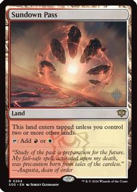 Sundown Pass — Promo Pack: Secrets of Strixhaven