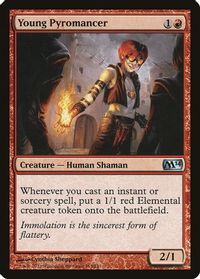 Young Pyromancer — Magic 2014 (M14)