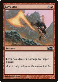 Lava Axe — Magic 2014 (M14)