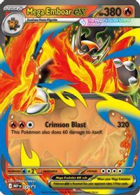 Mega Emboar ex - 035 — ME: Mega Evolution Promo