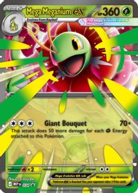 Mega Meganium ex - 034 — ME: Mega Evolution Promo