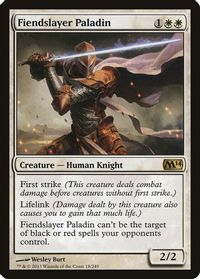 Fiendslayer Paladin — Magic 2014 (M14)