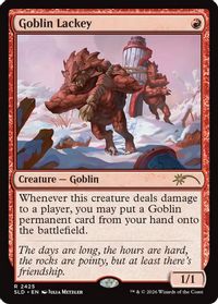 Goblin Lackey (2425) — Secret Lair Drop Series