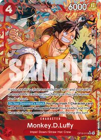 Monkey.D.Luffy (Alternate Art) — The Time of Battle