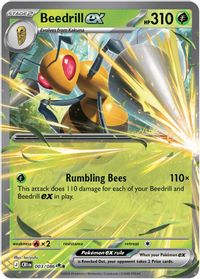Beedrill ex - 003/086 — ME04: Chaos Rising