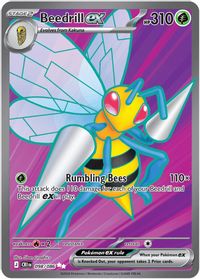 Beedrill ex - 098/086 — ME04: Chaos Rising