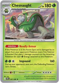 Chesnaught — ME04: Chaos Rising