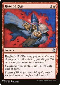 Haze of Rage — The List Reprints