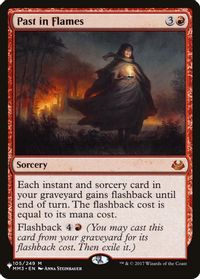Past in Flames — The List Reprints