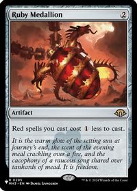 Ruby Medallion — The List Reprints