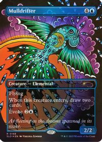 Mulldrifter (0168) (Rainbow Foil) — Secret Lair Drop Series