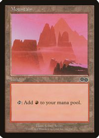 Mountain (346) — Urza's Saga