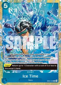 Ice Time (Premium Card Collection -Best Selection Vol. 6-) — One Piece Promotion Cards