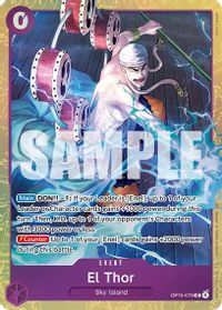 El Thor (Premium Card Collection -Best Selection Vol. 6-) — One Piece Promotion Cards