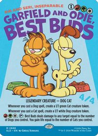 Garfield and Odie, Best Buds - Rin and Seri, Inseparable — Secret Lair Drop Series