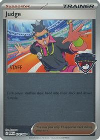 Judge - 076/088 (Regional Championships) [Staff] — League & Championship Cards